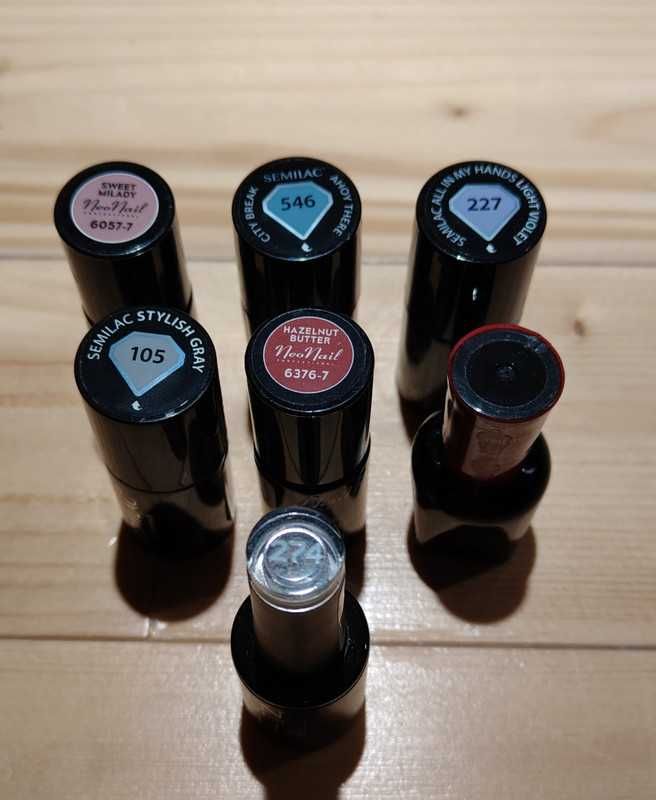 Zestaw lakierów hybrydowych Semilac NeoNail Sally Hansen