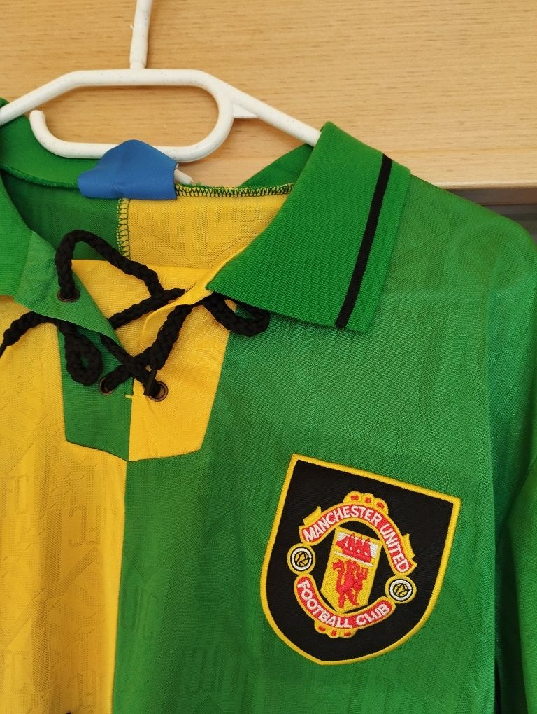 Koszulka piłkarska Manchester United retro Cantona rozmiar M