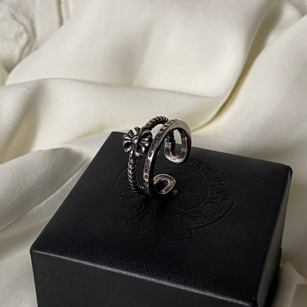 Кільце Хром Хартс Chrome hearts ring sk8 drill y2k opium реп готика