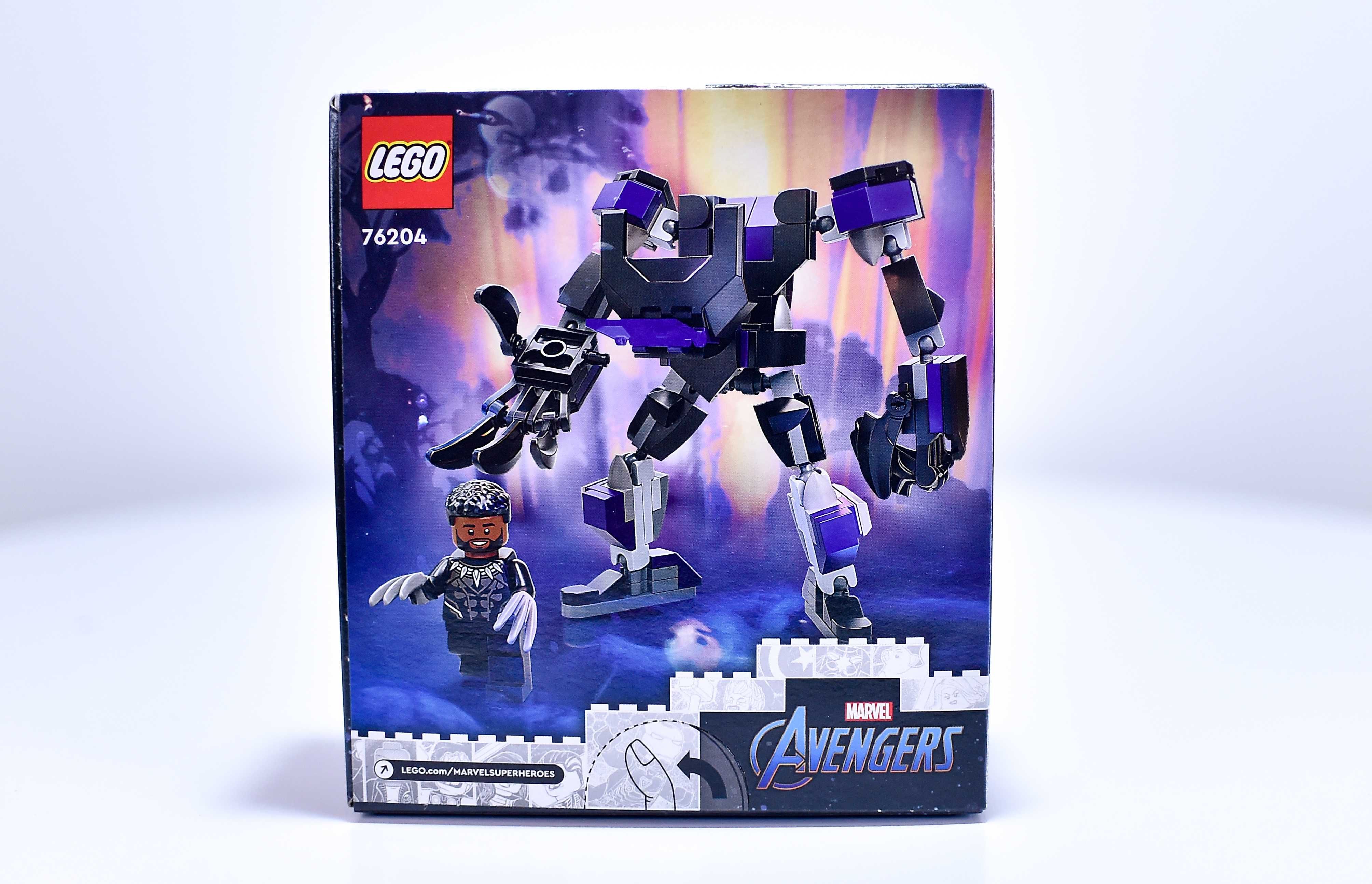 LEGO Marvel Mechaniczna zbroja Czarnej Pantery 76204