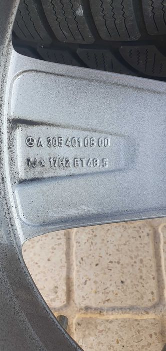 Jantes 17 mercedes originais usada