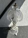 Lampa nocna ciezka szklo