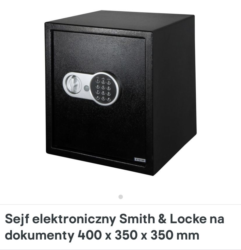 Сейф електронний Smith & Locke 400x350x350