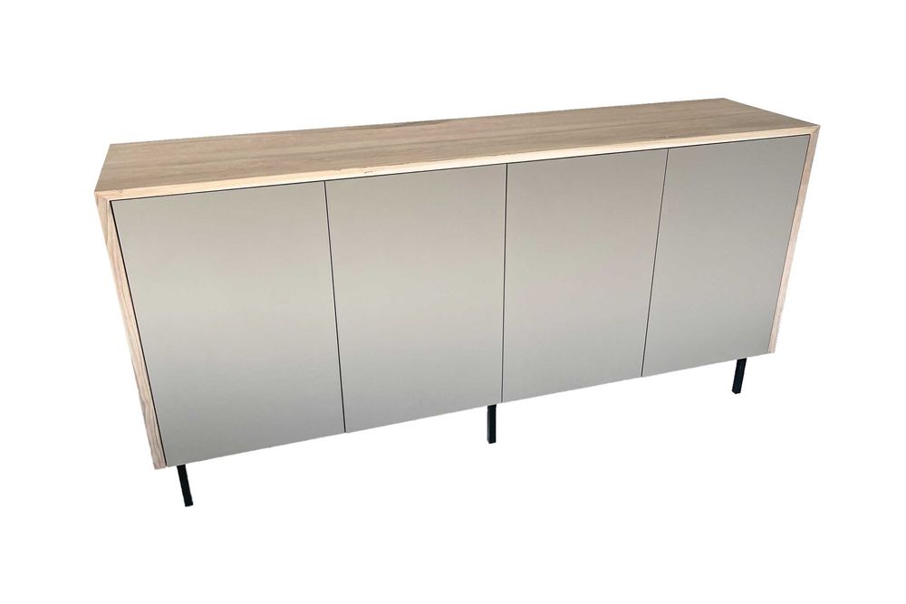 Nowoczesna Komoda Dębowa, Lite Drewno, Loft