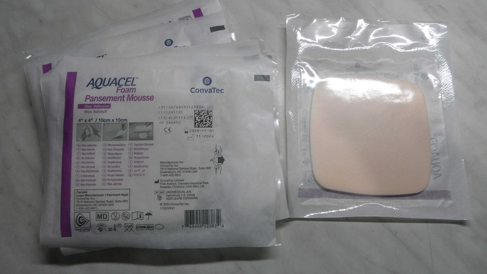 Opatrunki AQuacel Foam Pansement Mousse 10 szt