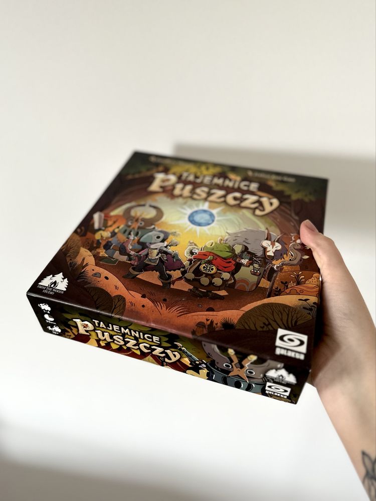 Gra planszowa Tajemnice puszczy dungeon clawler