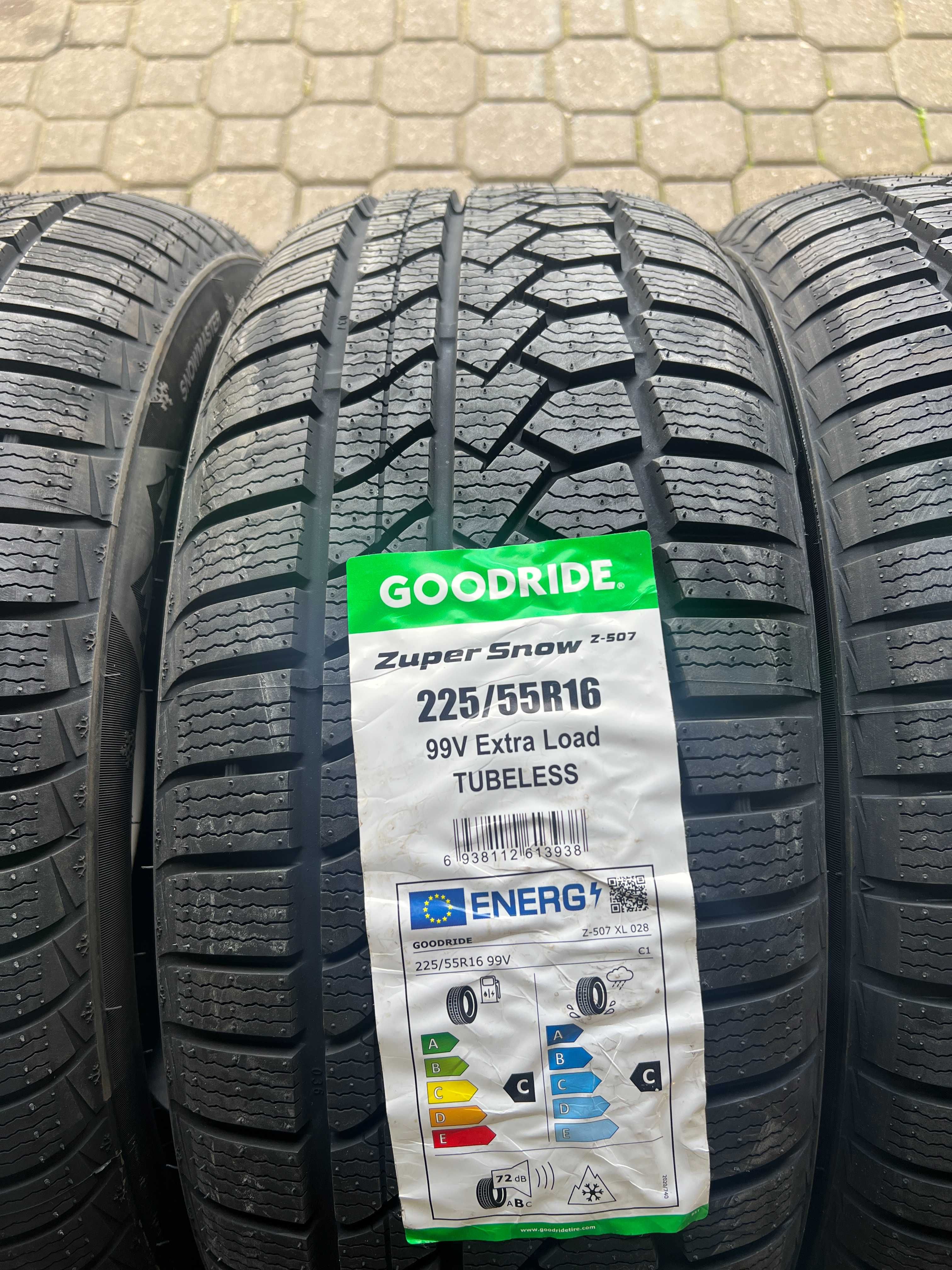 225/55r16 goodride nowe opony zimowe 2025r montaz w cenie