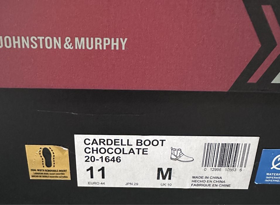 Черевики Johnston & Murphy