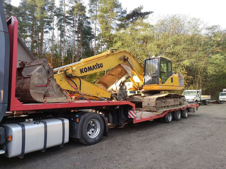 Koparka, Koparko ładowarka, min koparka wyburzenia kopanie stawów long