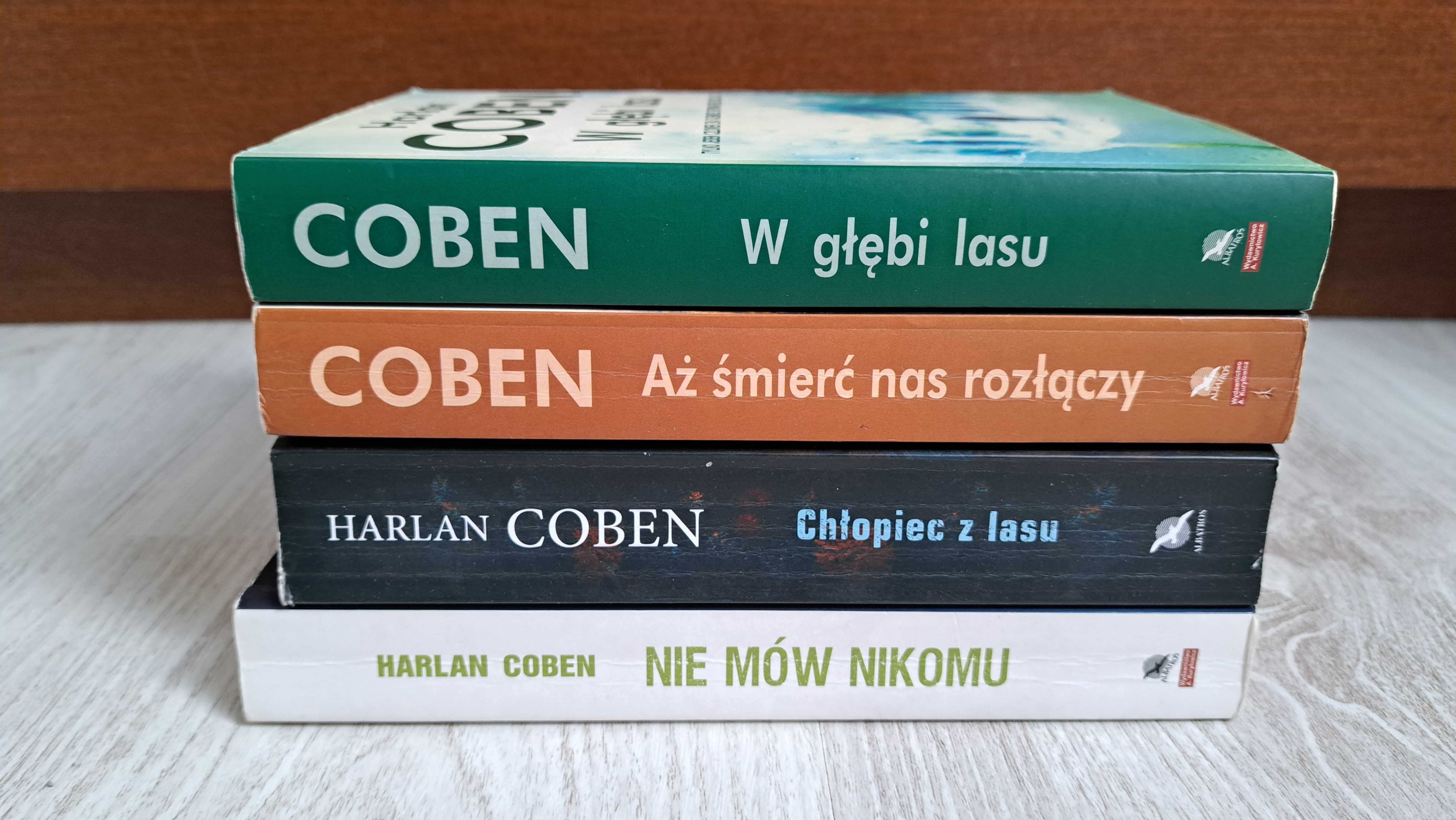 Harlan Coben W głębi lasu Nie mów nikomu Chłopiec z lasu Aż śmierć nas