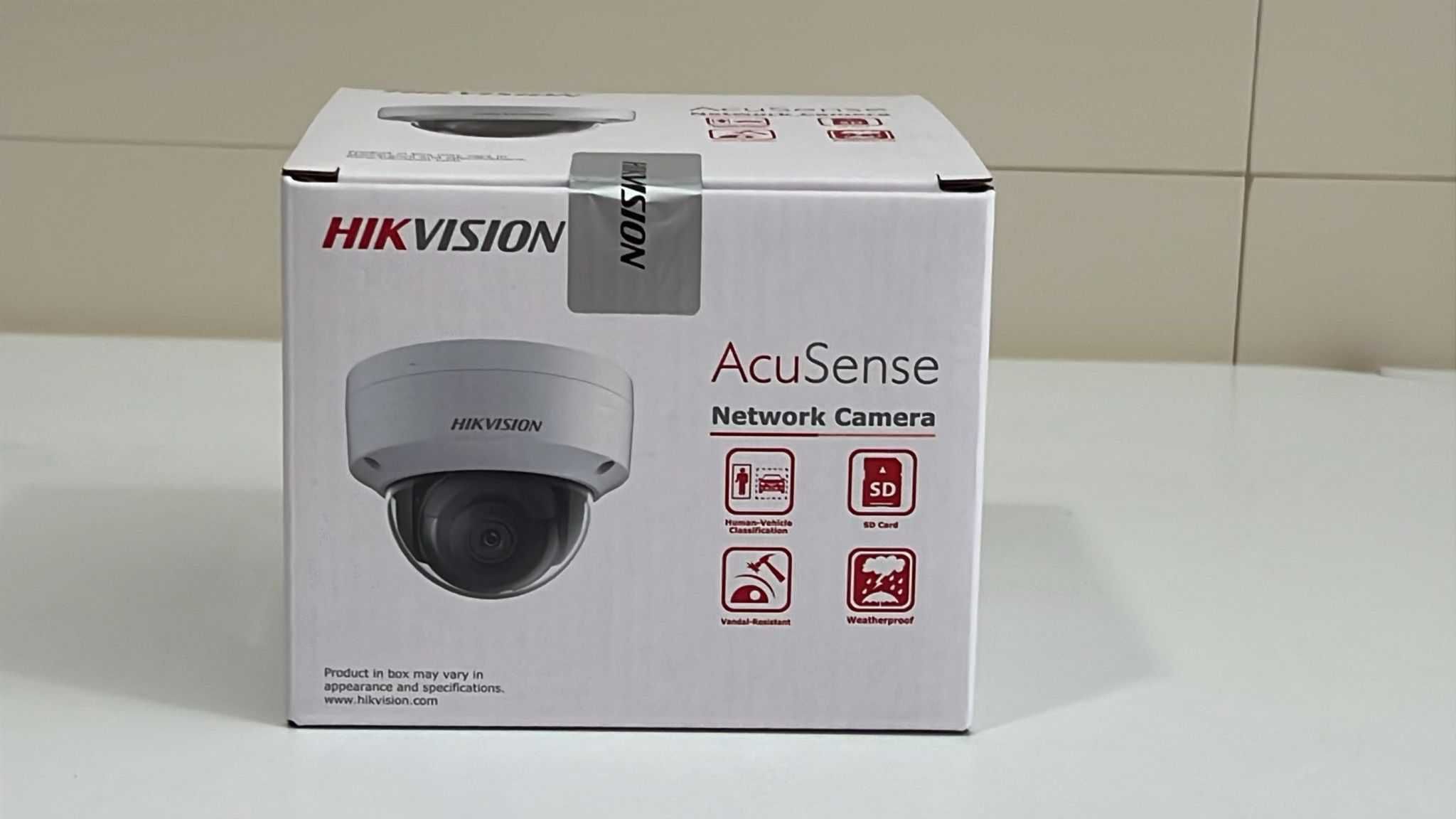 Câmara Hikvision 4MP IP PoE com Microfone Integrado | Original & Nova