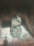 Estátua em bronze religiosa original