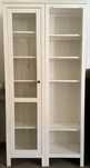 Hemnes regał witrynka Ikea bialy