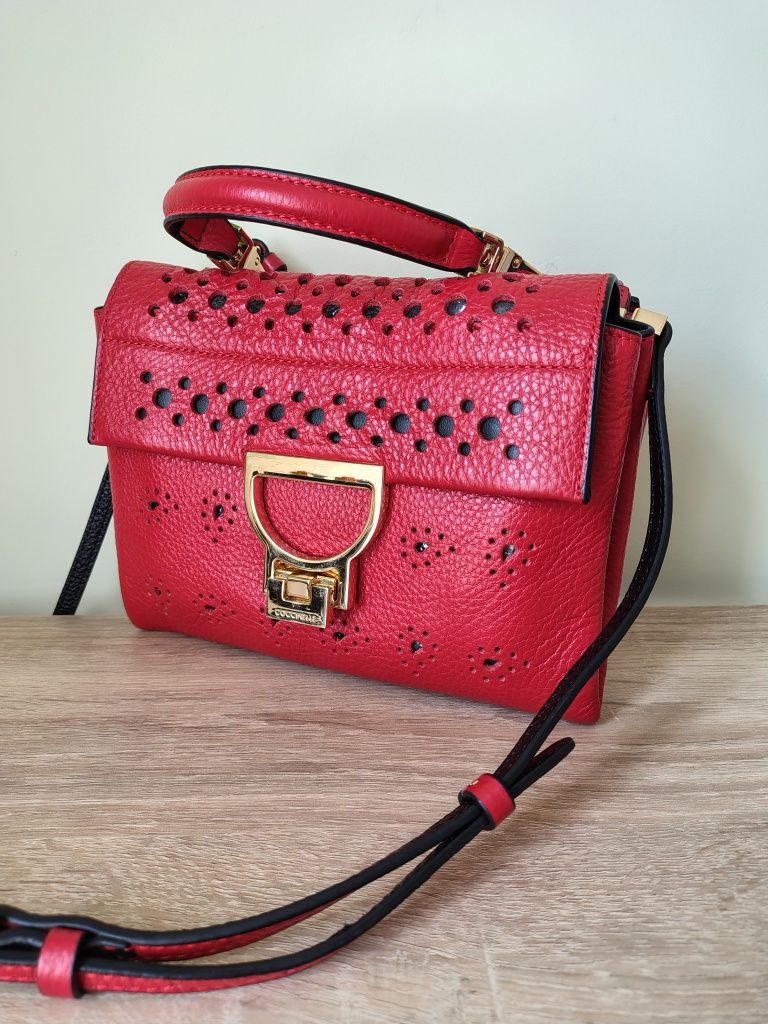 Шкіряна сумка Coccinelle 
Оригінал