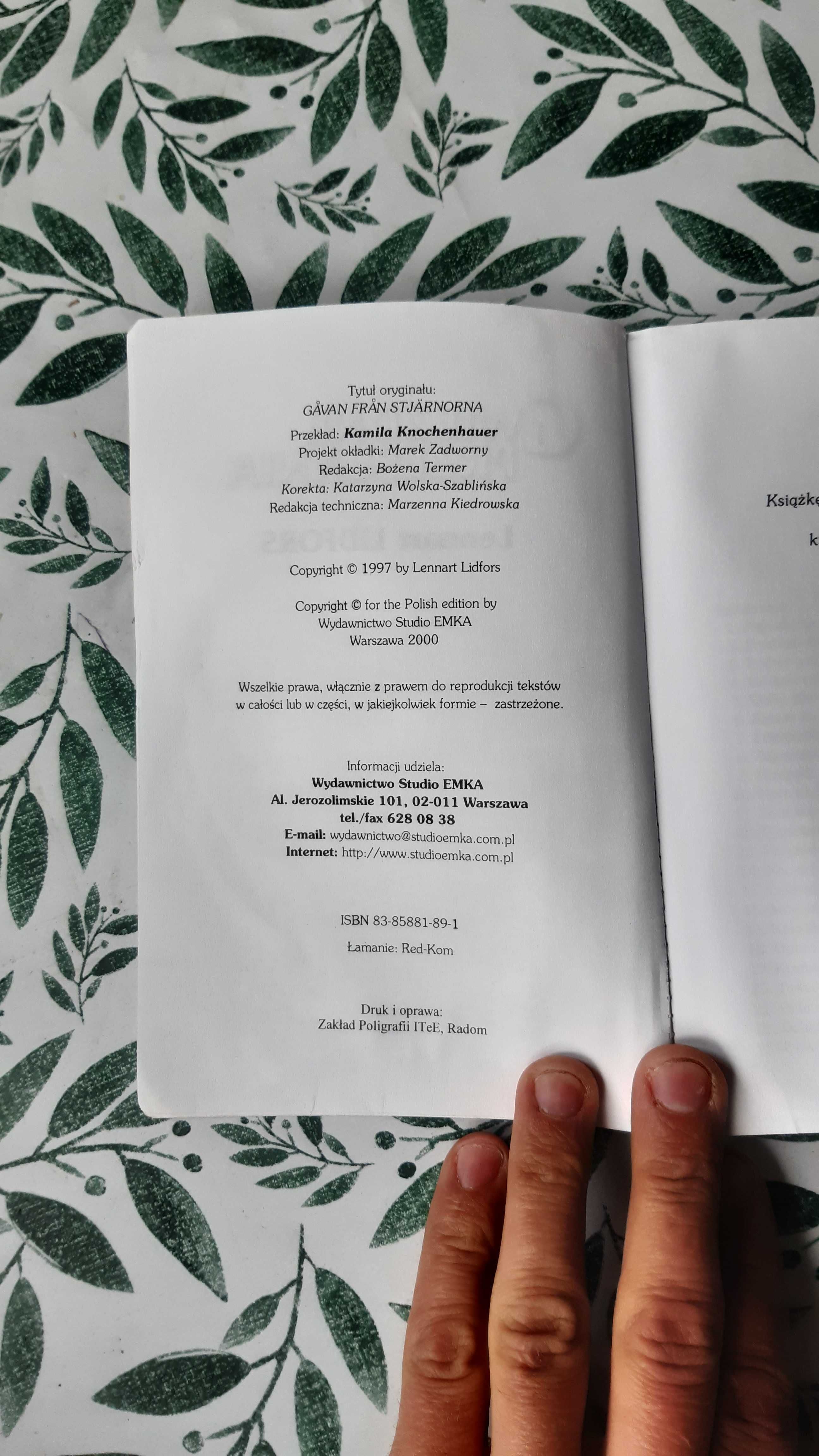 Gwiezdne przesłania Lennart Lidfors
