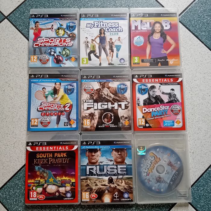 Ps3 gry na move. Komplet.  Super okazja