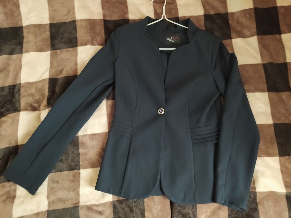 Żakiet marynarka damska taliowana
