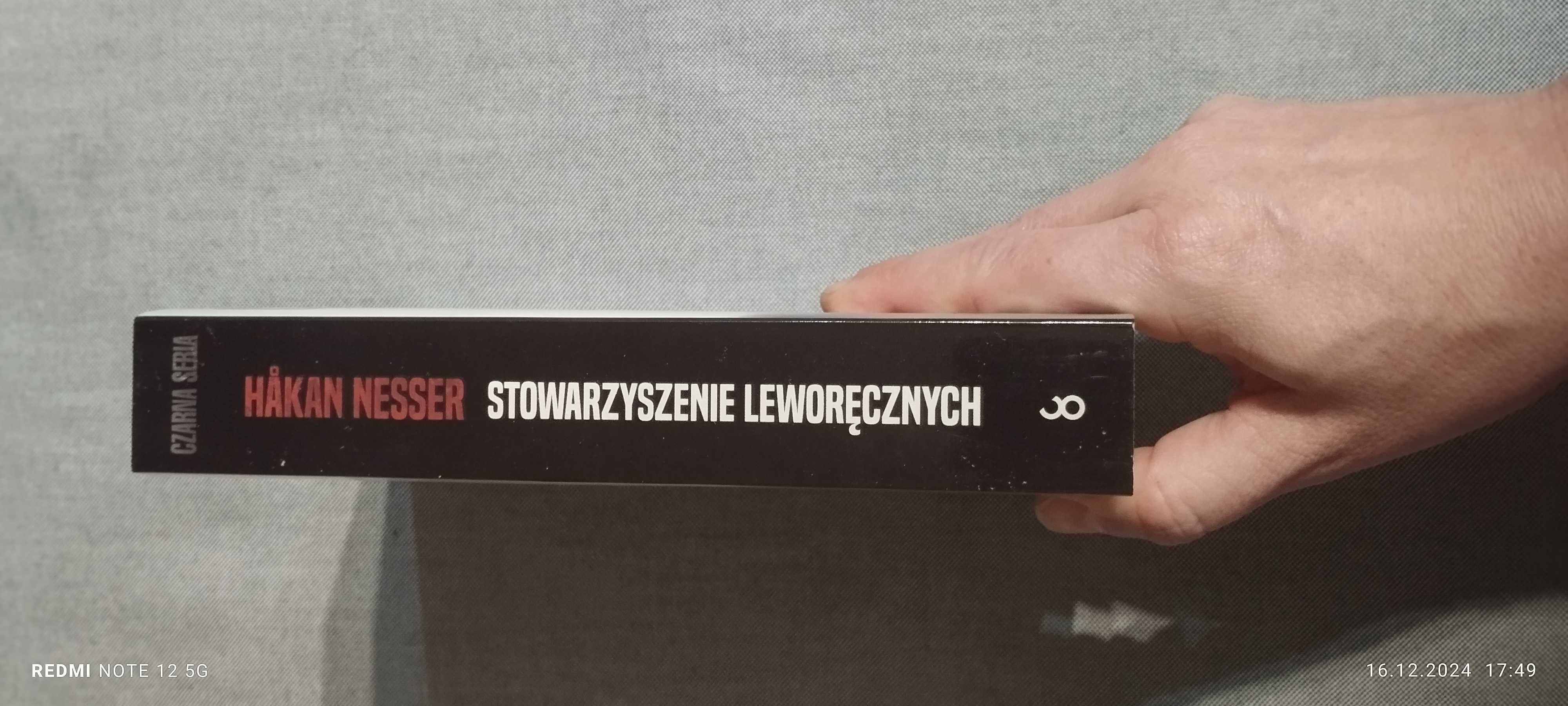 Hakan Nesser "Stowarzyszenie Leworęcznych"