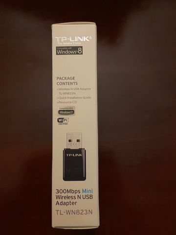 Adaptador USB Wi-Fi TP Link 300 Mbps TL-WN823N