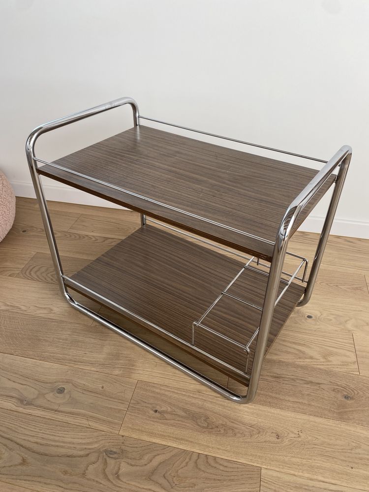 Stolik barek bauhaus prl mid century lata 70