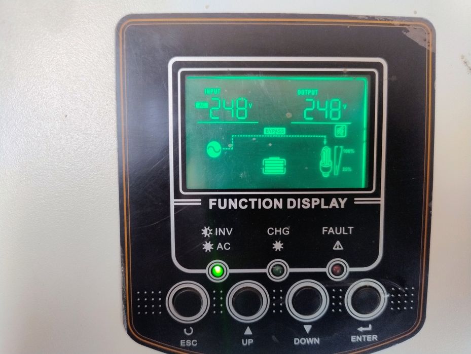 Гибридный инвертор солнечный Powland 2400W 24V ISolar-SPH 3KW (Max СH