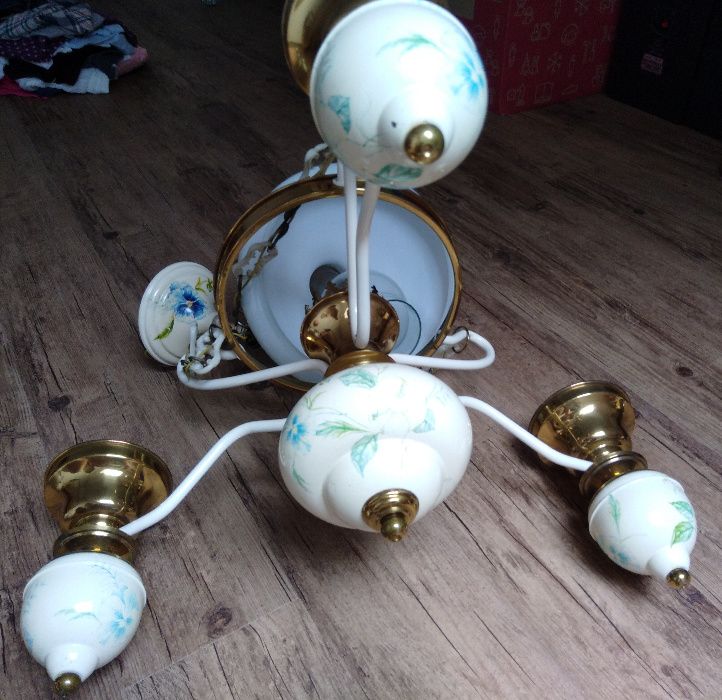 Lampa wiszaca Żyrandol Klasyk z prl CICHOŃ