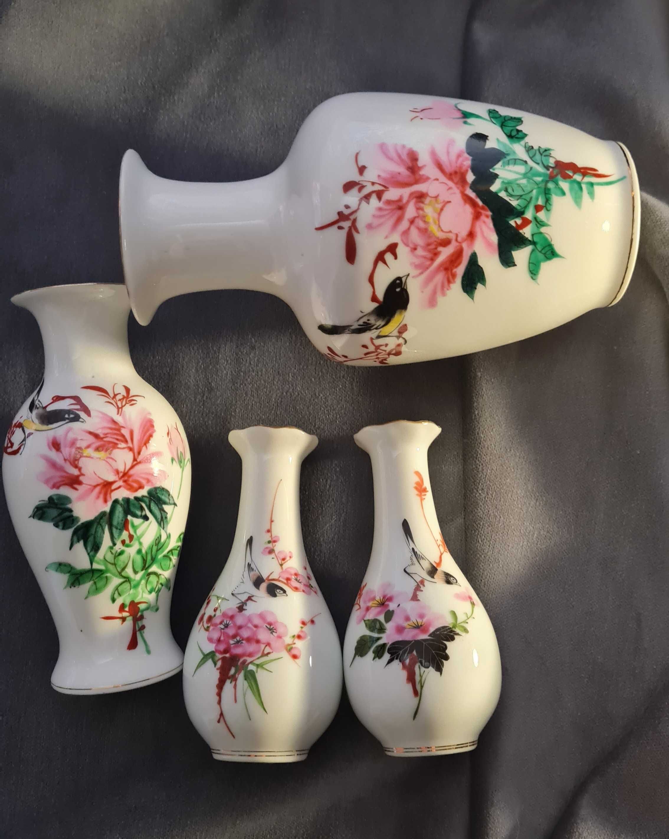 Мініатюрні автентично китайські вазочки з вишуканим малюнком
