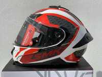 Kask motocyklowy SMK Typhoon rozmiar L, Blenda, Certyfikat EU!