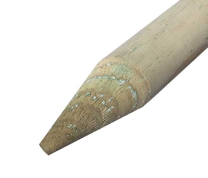 Palik drewniany ostrzony długość 200 cm średnica 6 cm