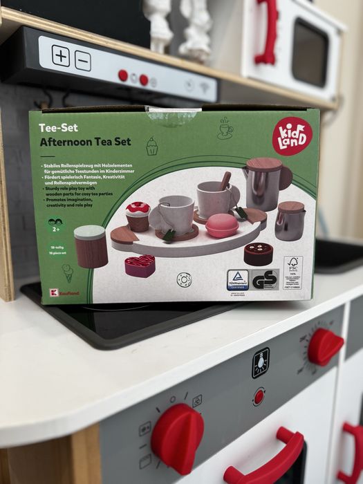 Деревʼяна дитяча кухня Lupilu, Ikea, органайзери до дитячої кухні