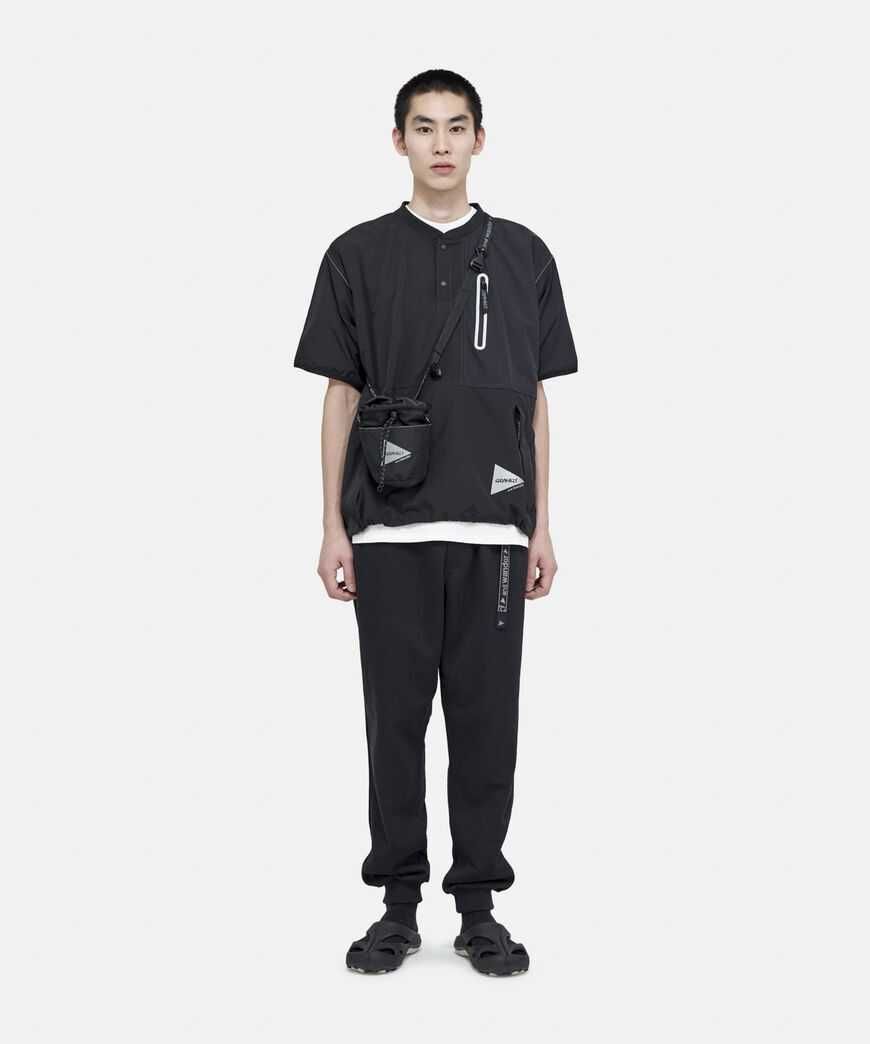 Сумка And Wander x Gramicci Multi Patchwork Chalk Pouch Black