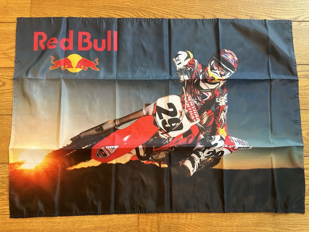 Flaga Red Bull / Moto Team Rajdy