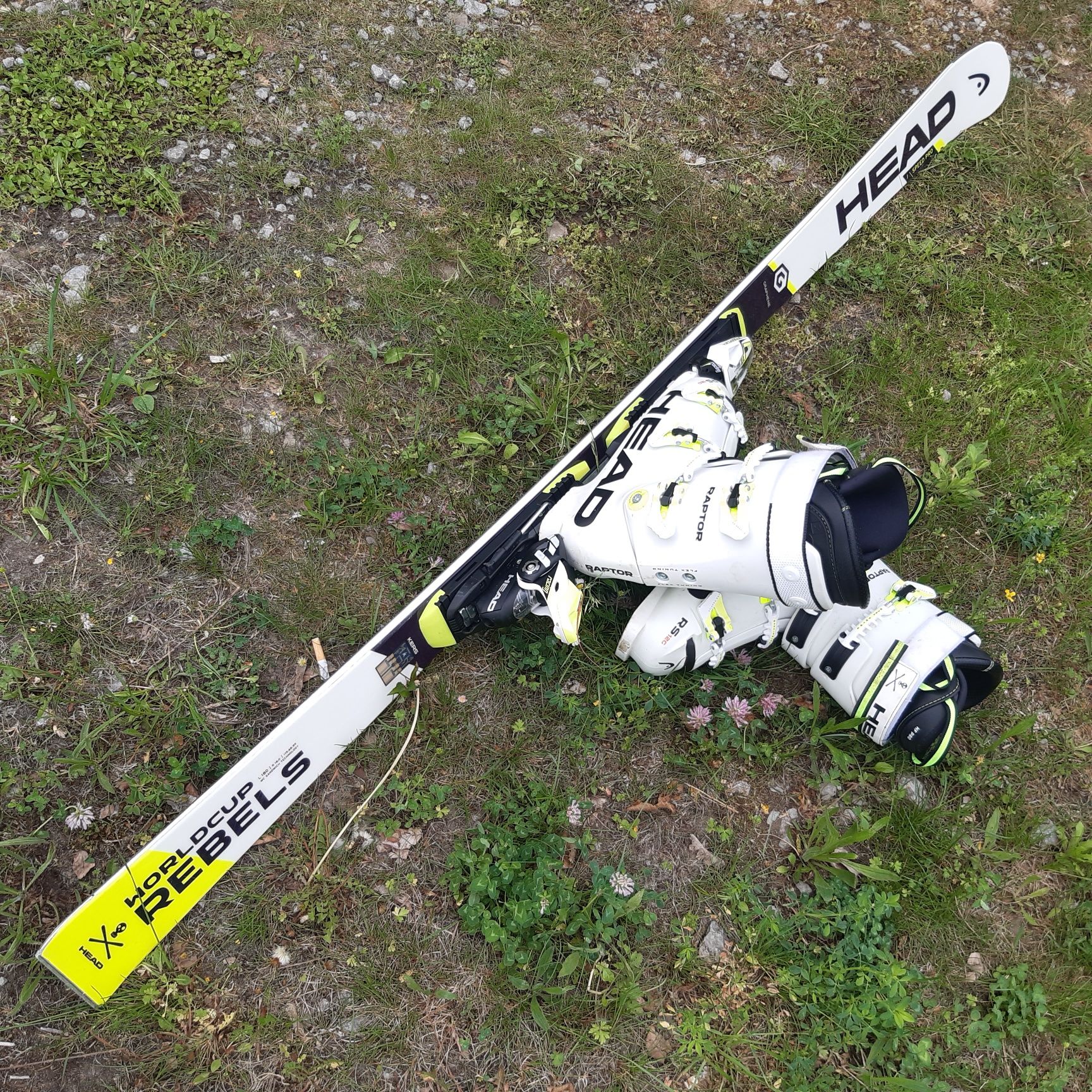 narty Head WC 180cm+buty Head Raptor 28.0 jak nowy