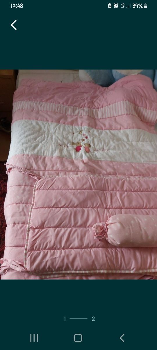 Colcha para cama de bebé