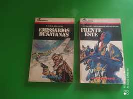 Dois livros de guerra 3€ unidade