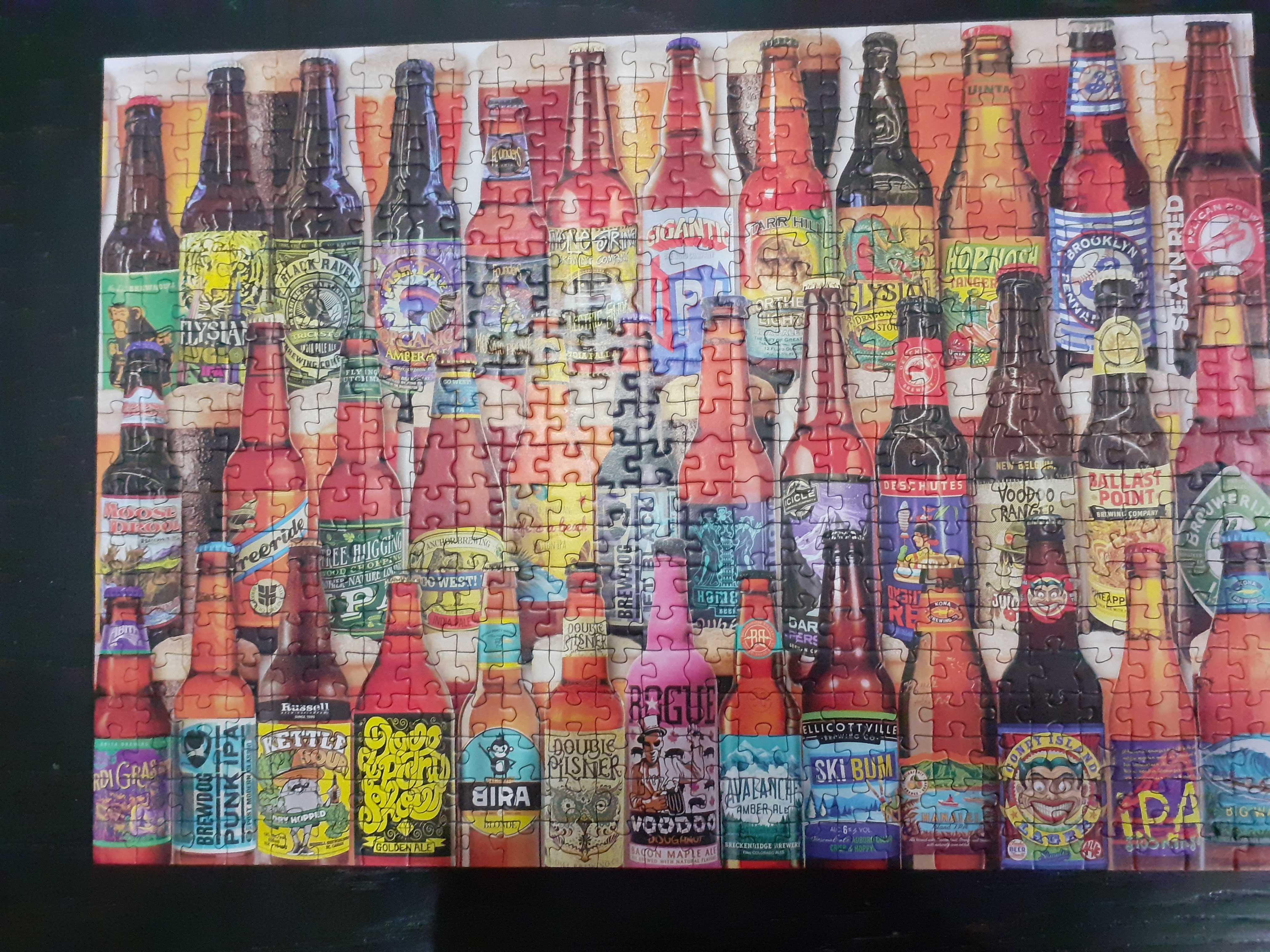 3 Puzzle's de 500 peças, como novos