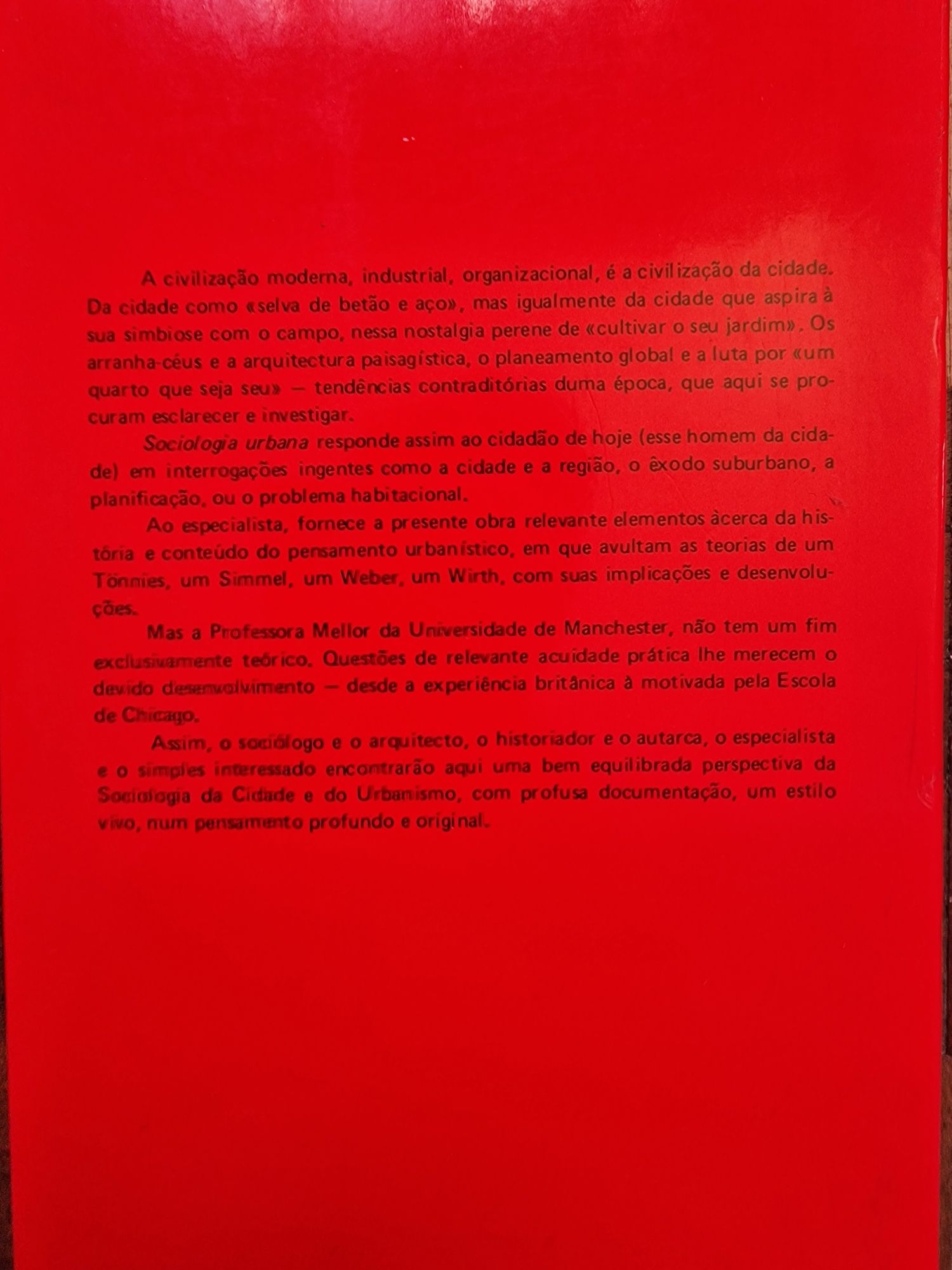 Sociologia Urbana