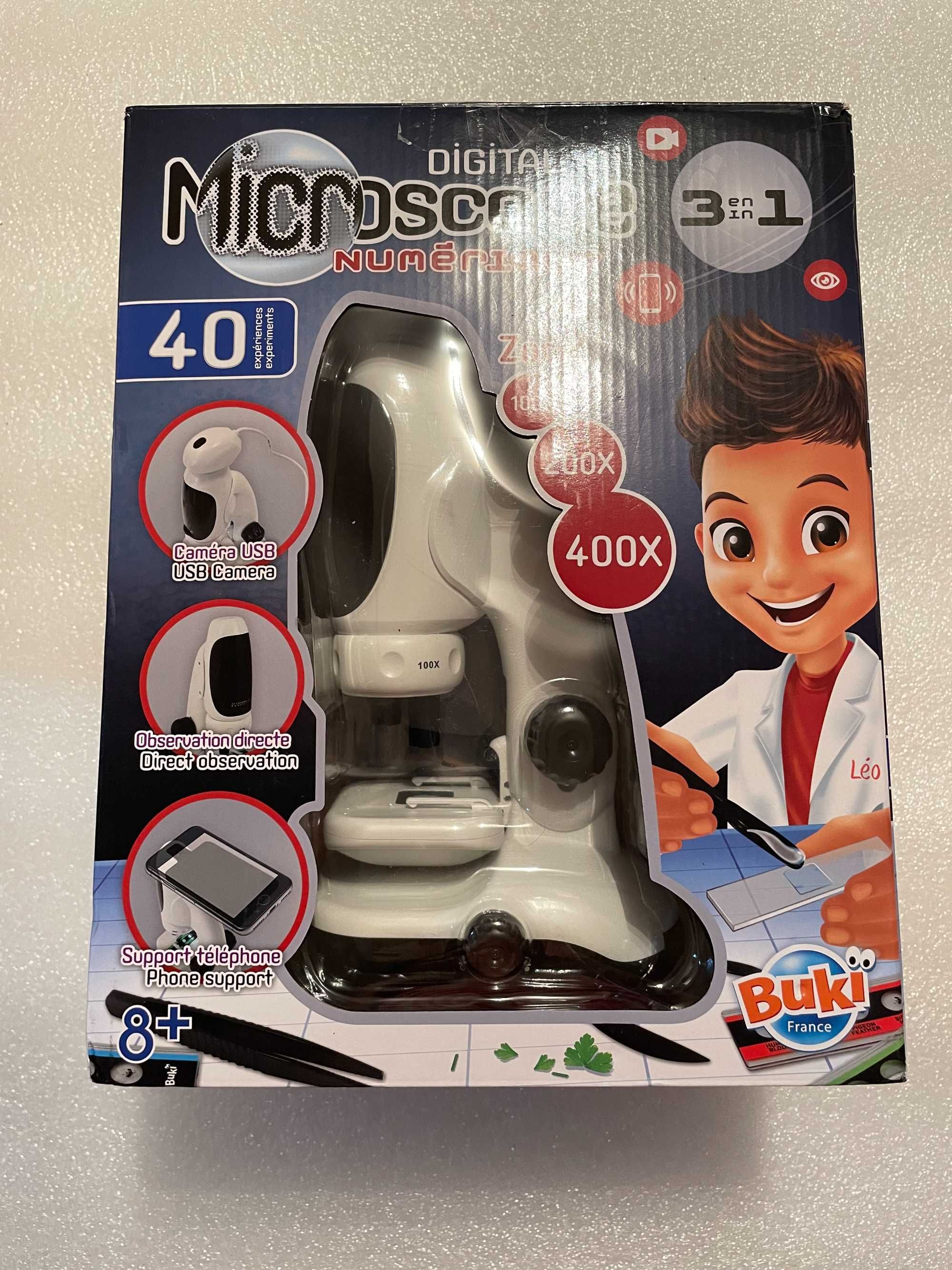 Buki MR700 Mikroskop Cyfrowy dla dzieci 3 w 1 – brak elem.