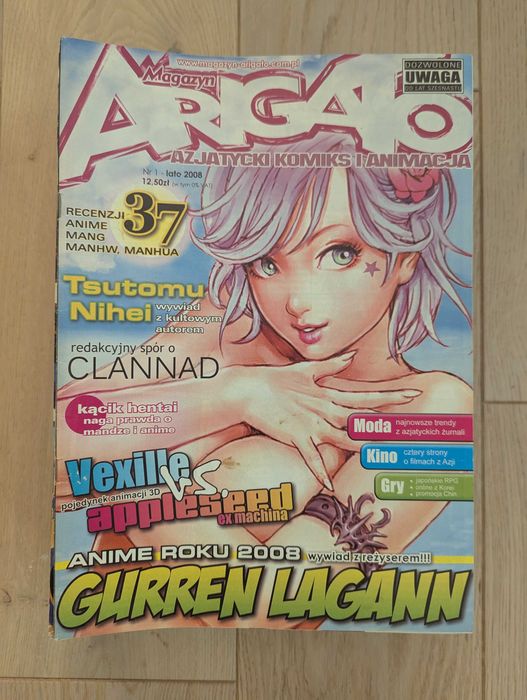 Magazyn Arigato numery: 1, 3-13, 15, 16, 18 + PLAKATY ANIME