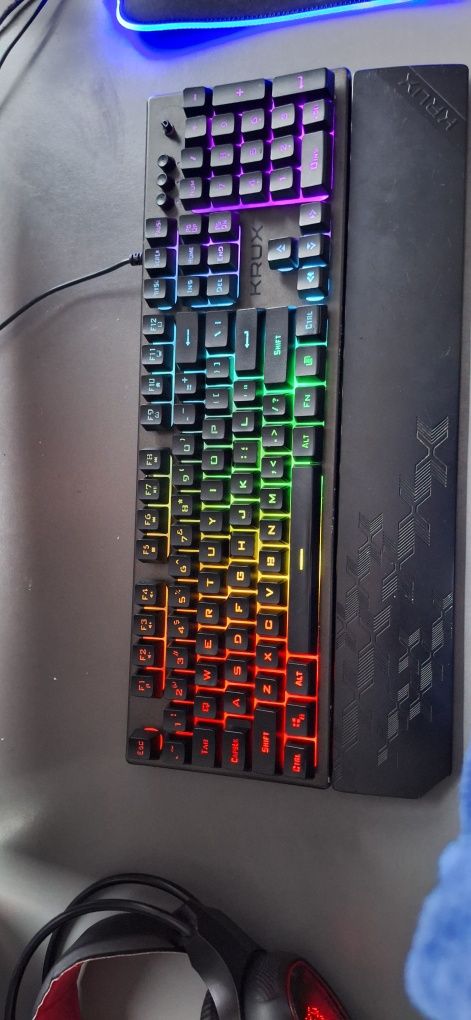 Klawiatura gamingowa krux Frost rgb