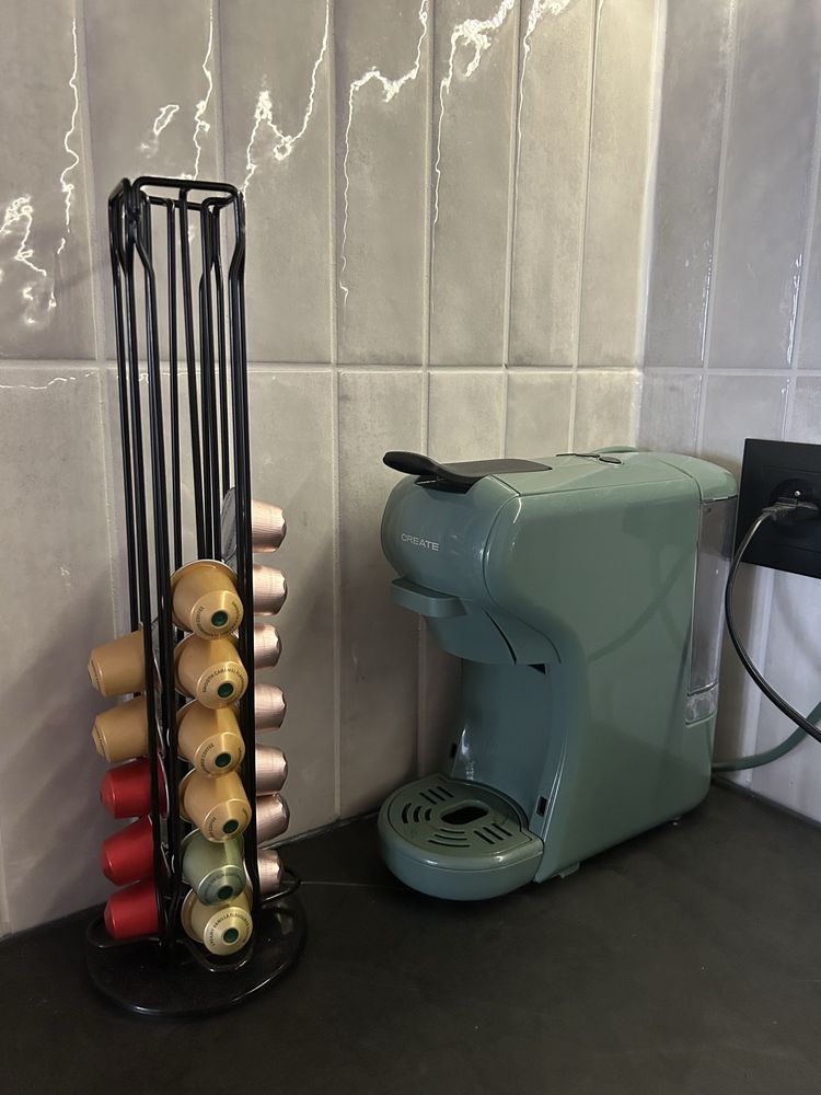 Ekspres Create wielokapsułkowy do nespresso i ekspres do kawy mielonej