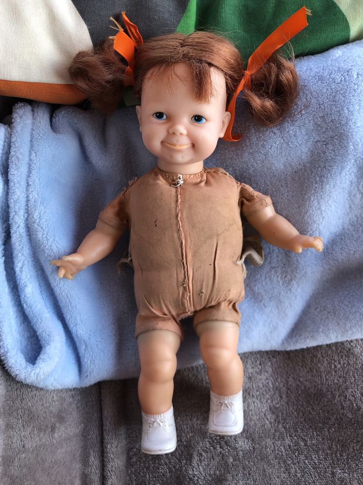 Vintage 1968 Sister Thumbelina doll Stara Lalka lat 60