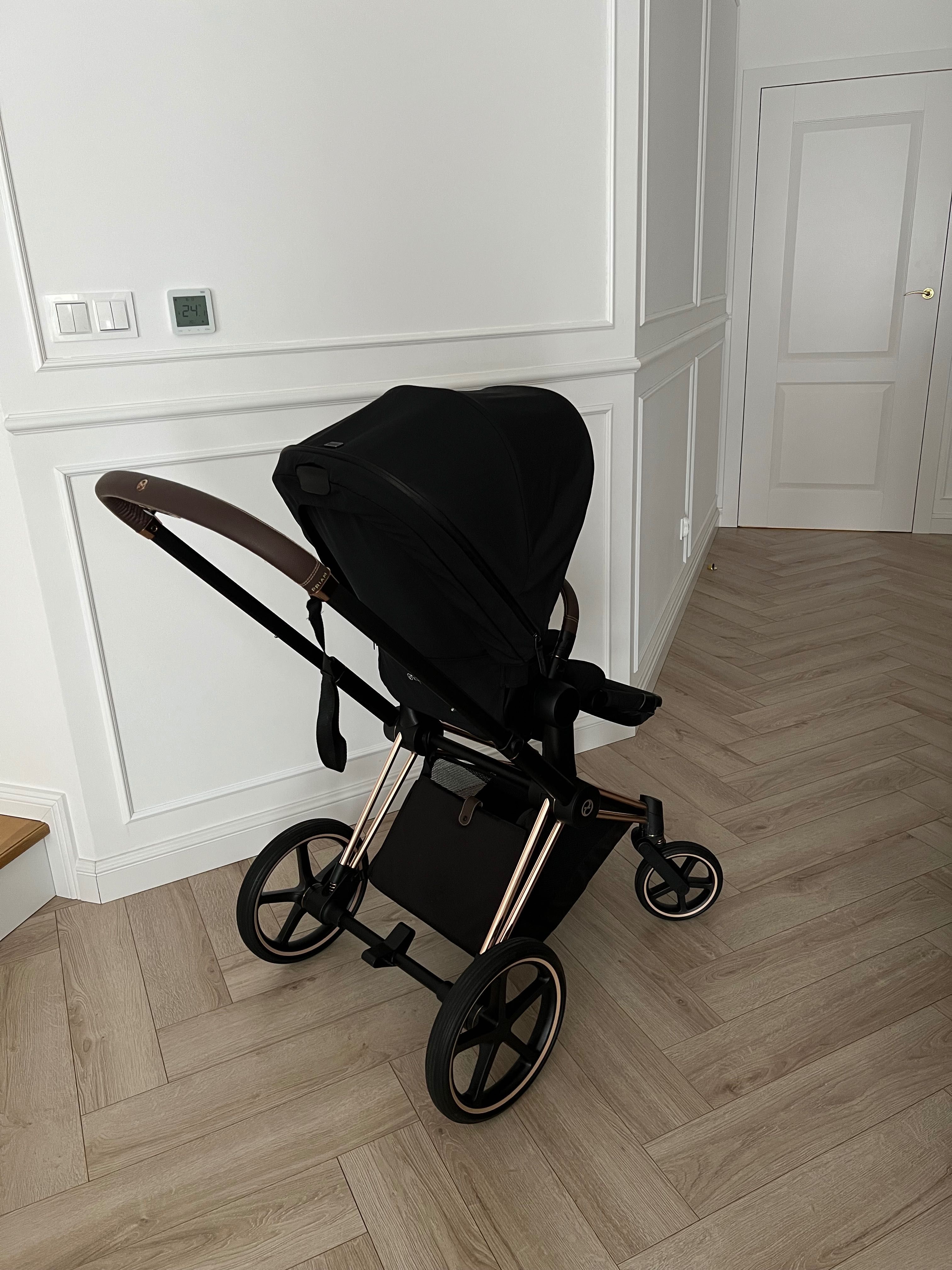 Cybex Priam 2.0 rosegold 2w1 gondola + spacerówka stan idealny