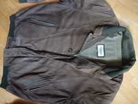 -50% Włoska kurtka skórzana L/XL j. ochnik skóra baseball pilotka