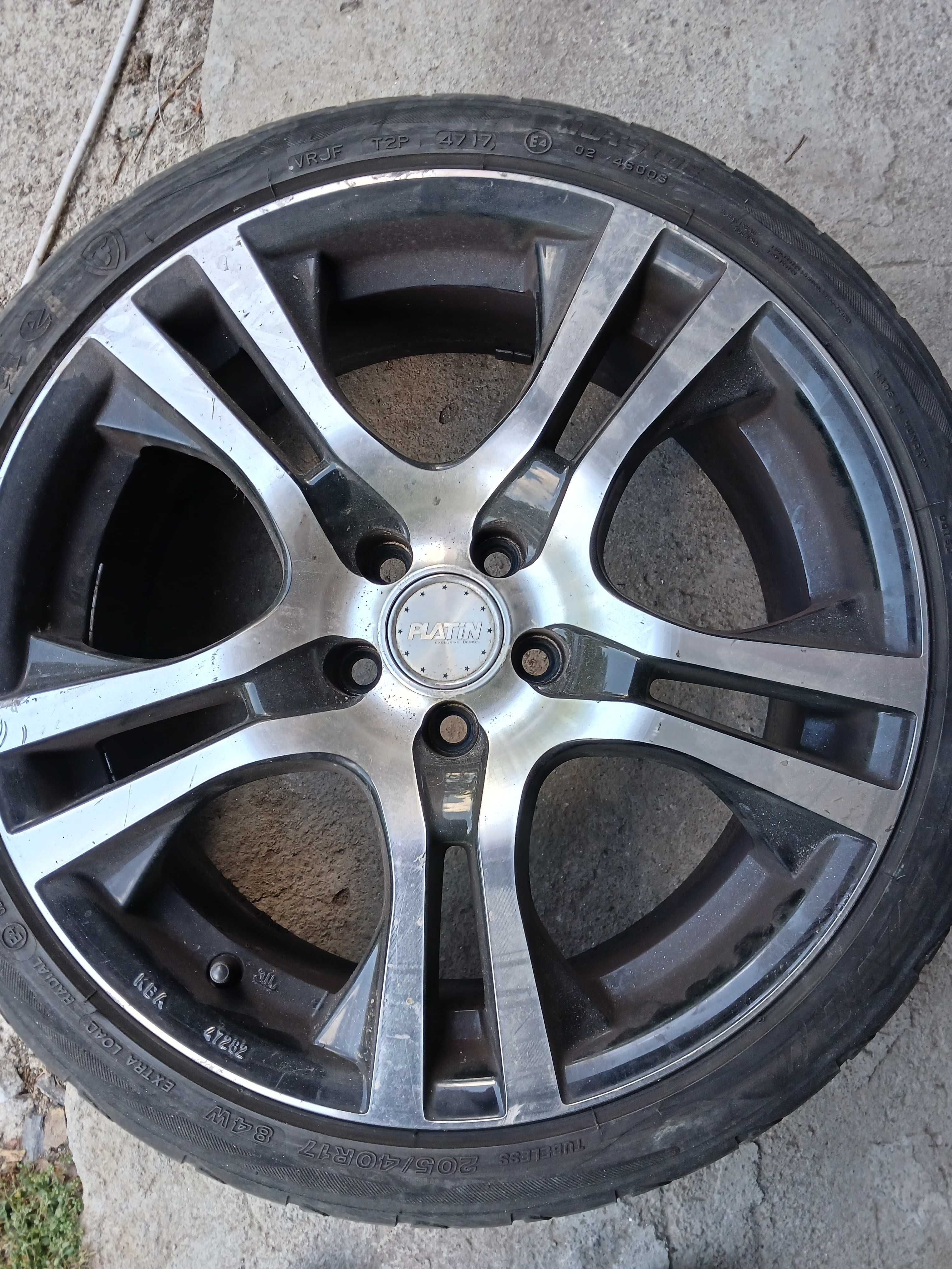 Jantes platin 17 cupra com Pneu firestone 80%