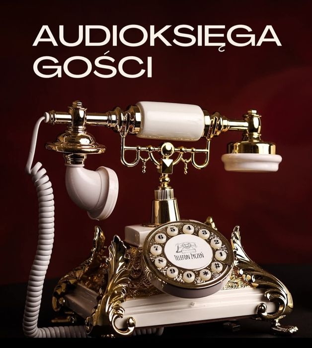 Audio ksiega telefon życzeń  weselny telefon
