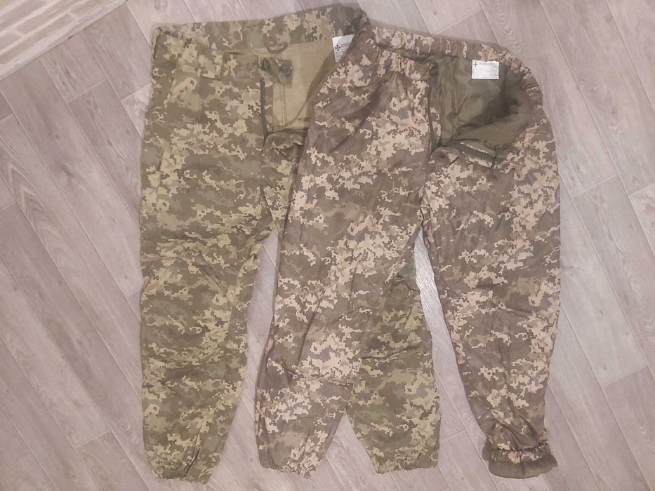 Зимние штаны пиксель комплект 58 р.