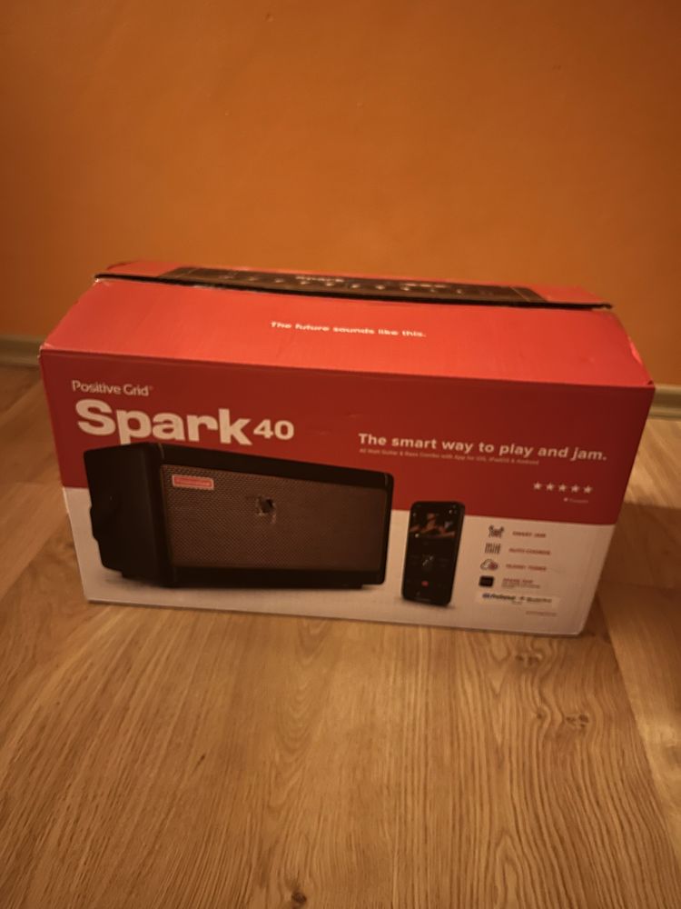 Wzmacniacz Gitarowy Positive Grid Spark Pearl 40 (czarny)