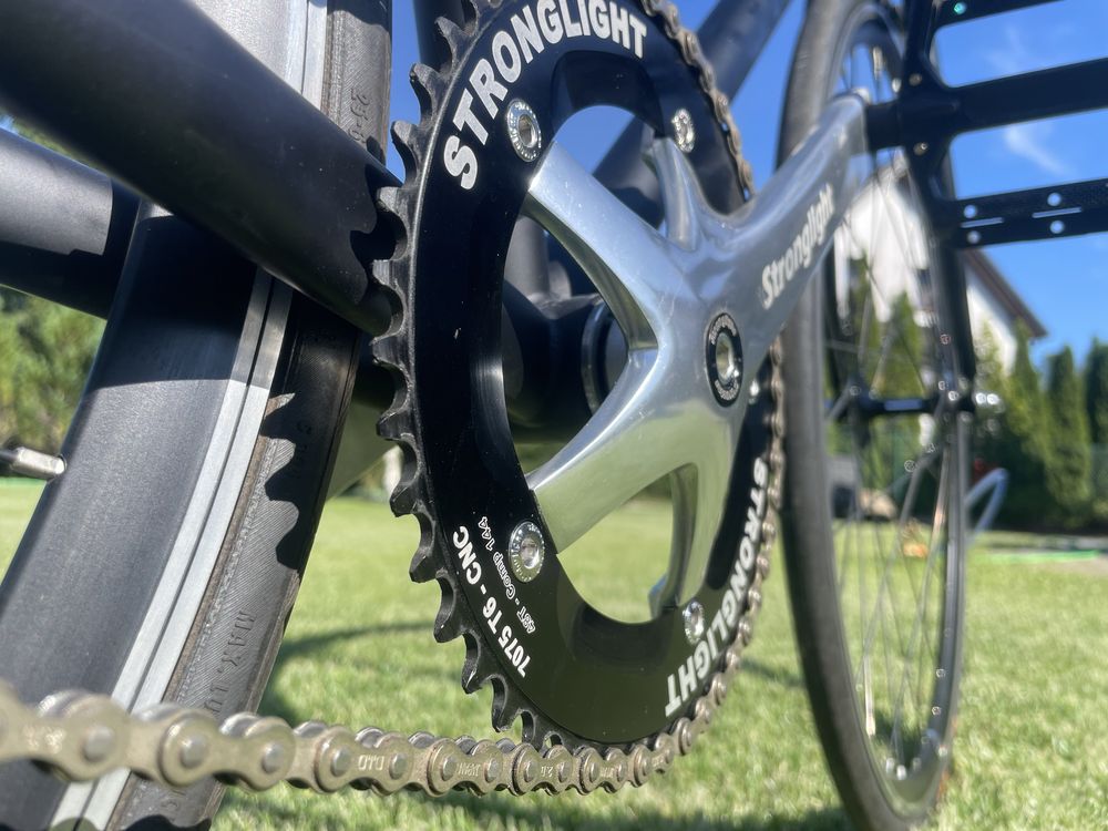 Cinelli Gazzetta with full Columbus ostre koło jak NOWY