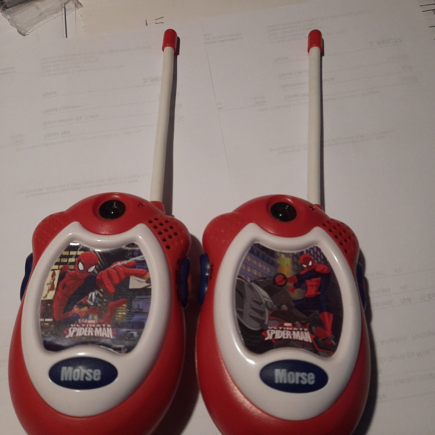 Vendo walkie talkie da Marvel Lexibook